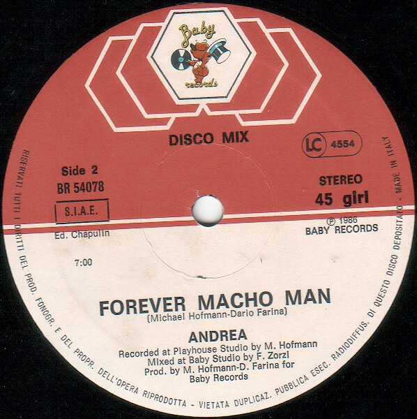 Andrea Macho Man (Label B)