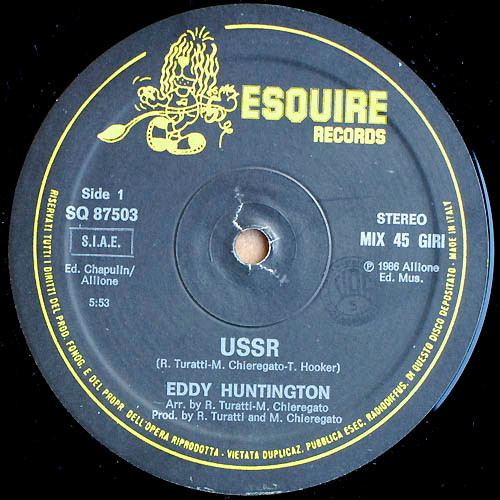 Eddy Huntington U S S R (Label A)