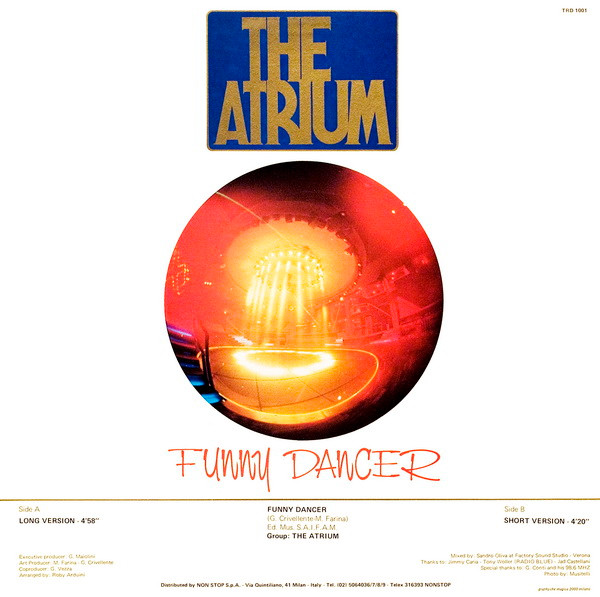 Back Cover The Atrium - Funny Dancer
