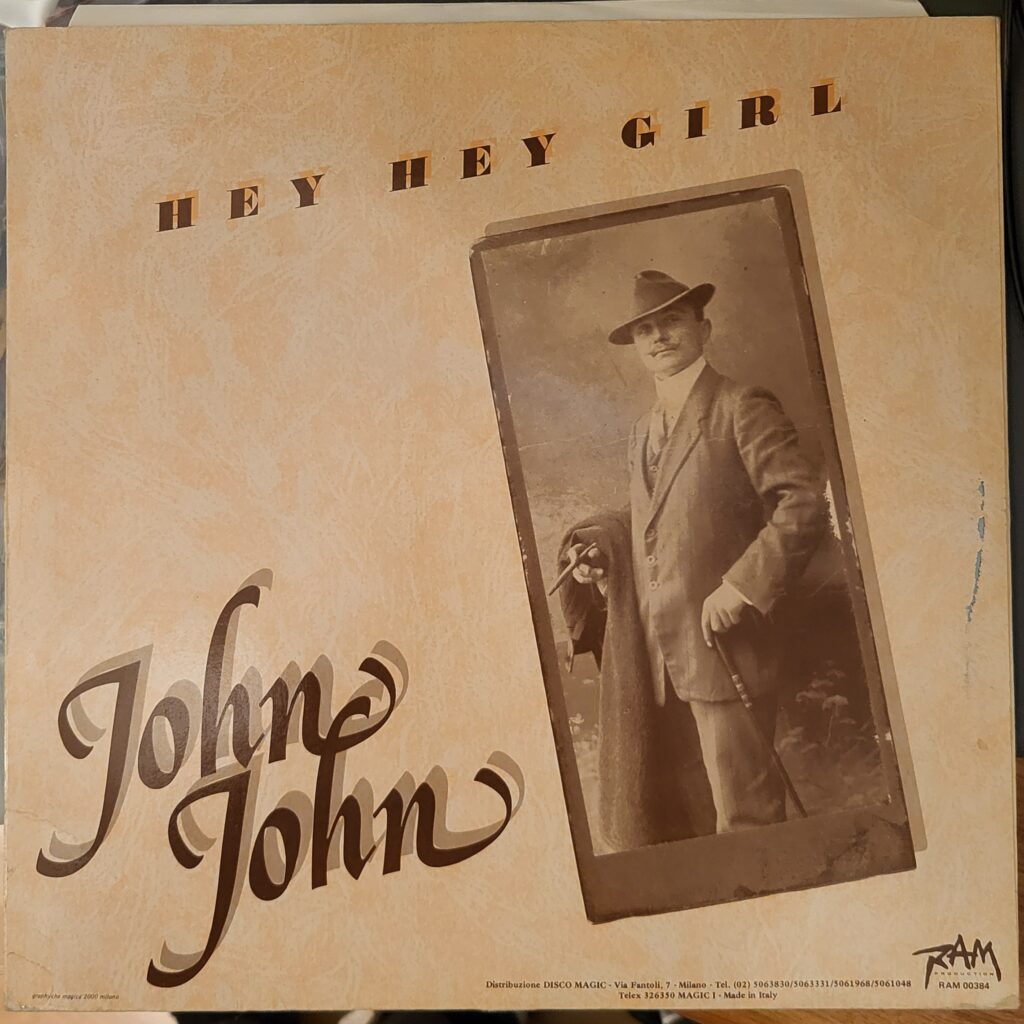 John John - Hey Hey Girl Back Cover