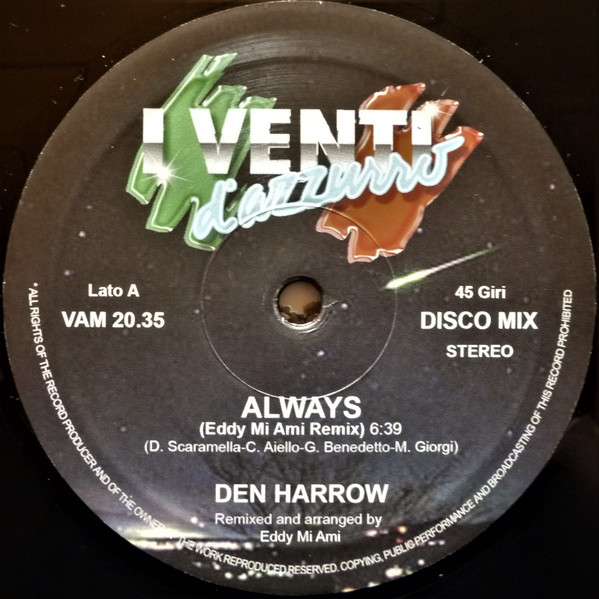 Den Harrow - Always (Label A)
