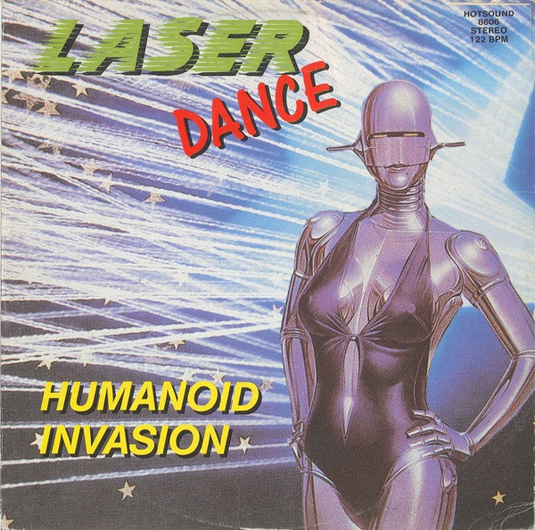 Laserdance - Humanoid Invasion (Front Cover)