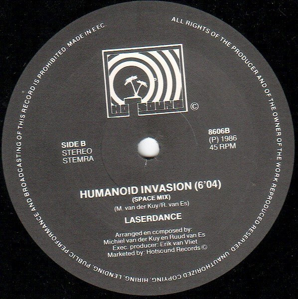 Laserdance - Humanoid Invasion (Label B)