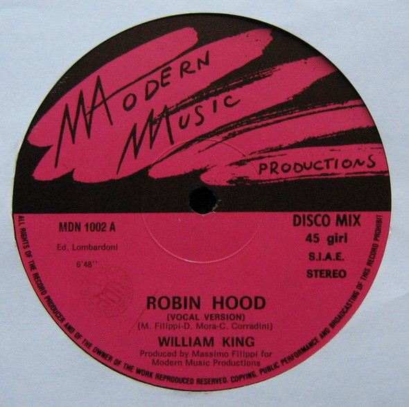 William King - Robin Hood (Label A)