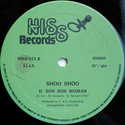 Shoo Shoo - D. Bon Bon Woman (Label A)