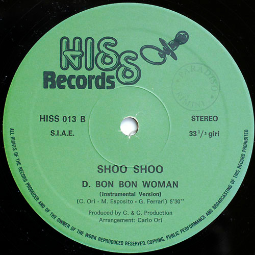 Shoo Shoo - D. Bon Bon Woman (Label b)