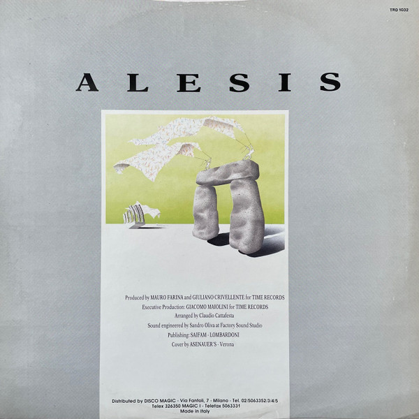 Alesis - Steppin Up (Back Cover)