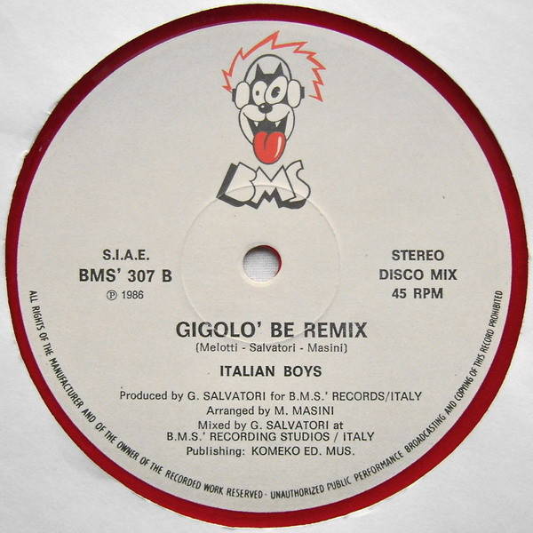 The Italian Boys - Until The Morning (Label B)