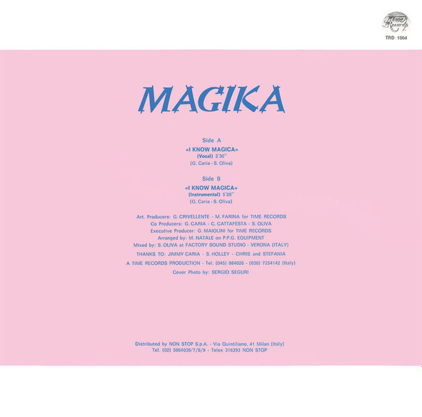 Magyka I Know Magica (Back Cover)