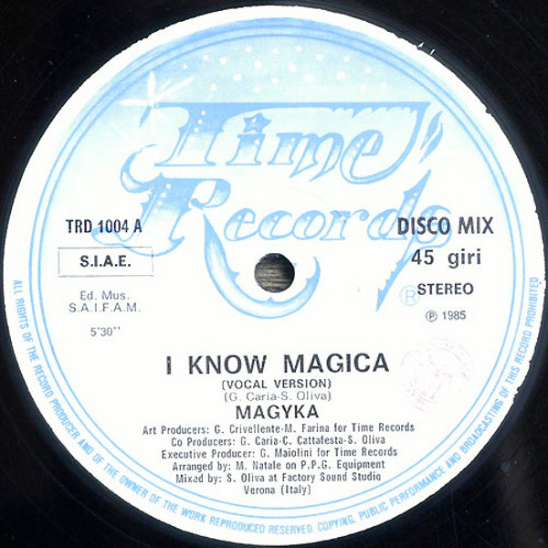 Magyka I Know Magica (Label A)