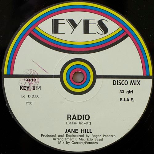 Jane Hill Radio (Label A)
